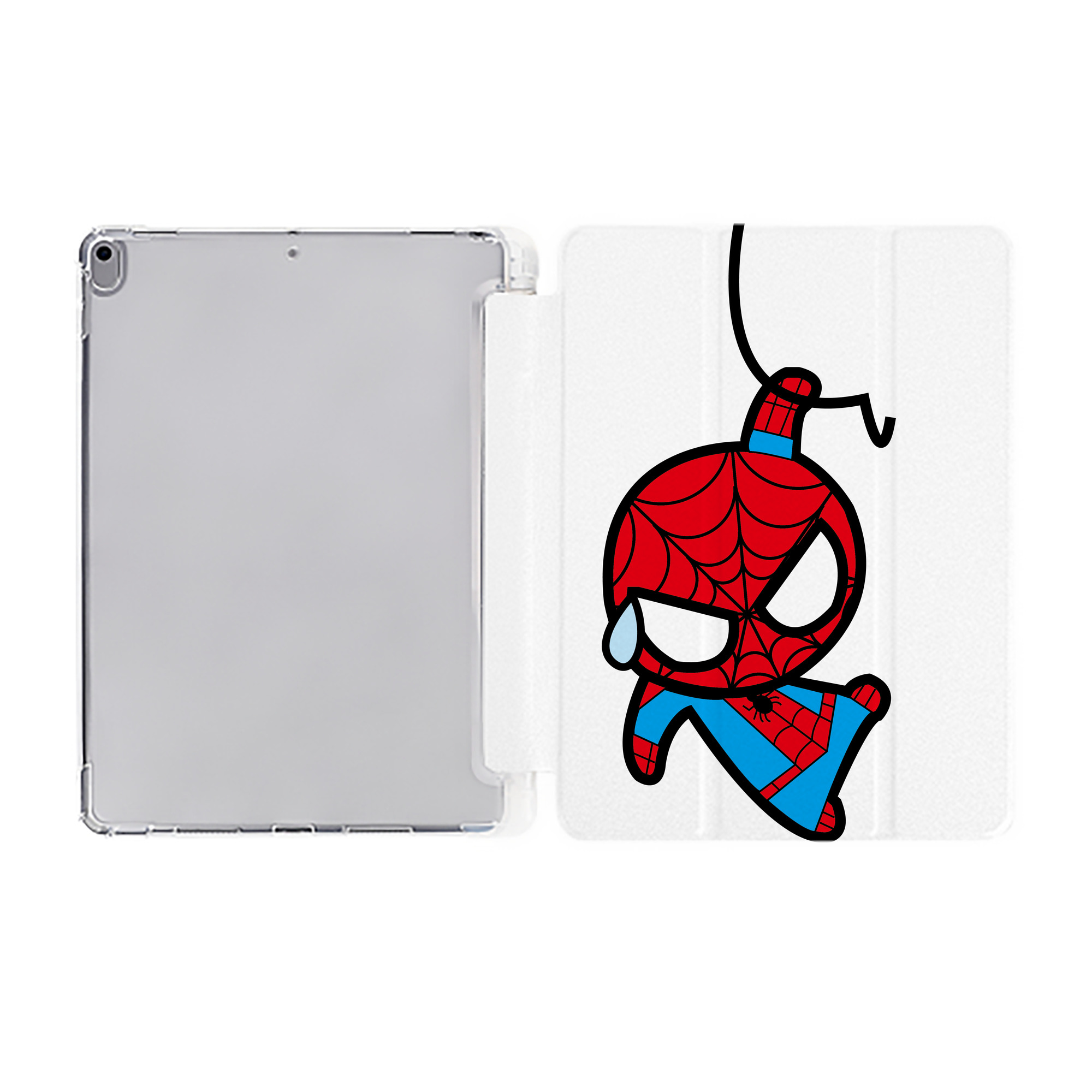 （画像用） アベンジャーズ The Avengers IPad ケース ペン収納付き 三つ折りスタンド PUレザー×シリコン 対応機種9.5/10.5/10.9インチ